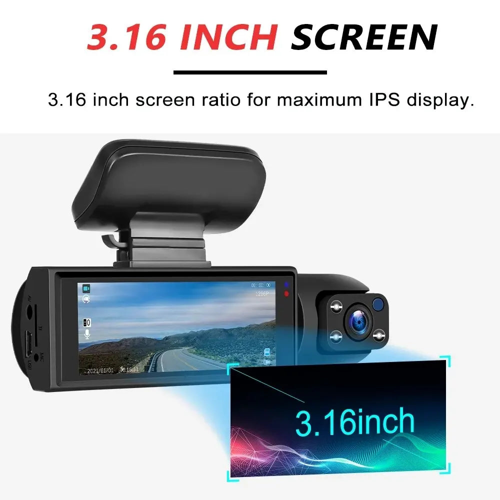 Foldingup Dash Cam Car DVR
