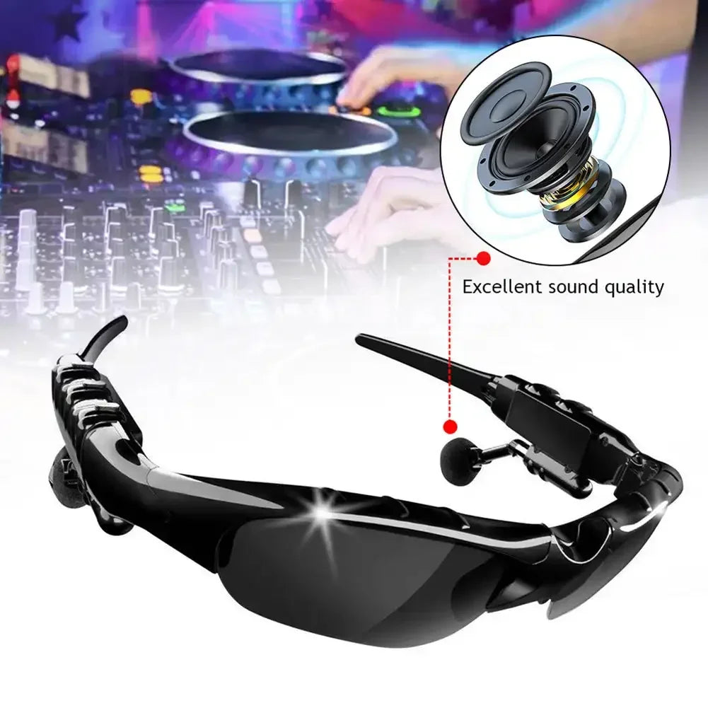 Foldingup Bluetooth Headphone Polarised Sunglasses