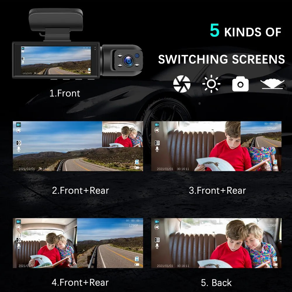 Foldingup Dash Cam Car DVR