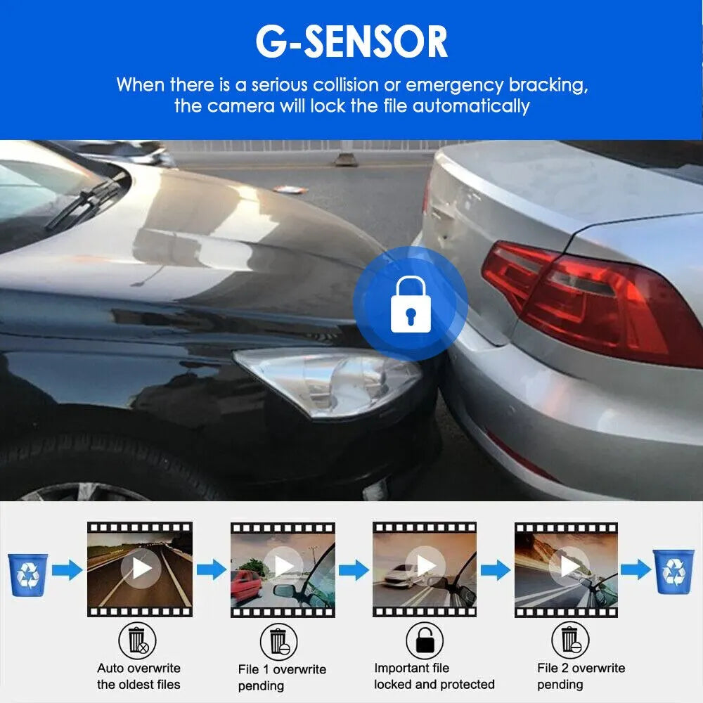 Foldingup Dash Cam Car DVR