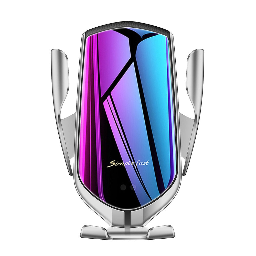 Automatic Clamping Fast Car Wireless Charger