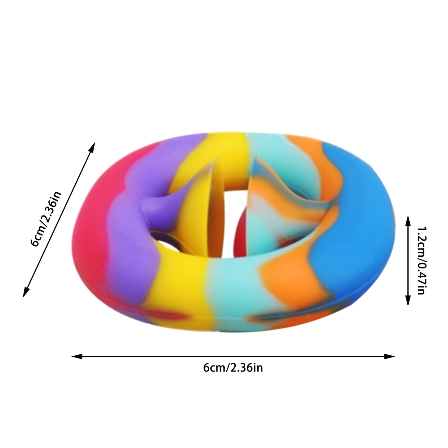 Anti Stress Finger Hand Grip Stress Reliever Fidget Toy