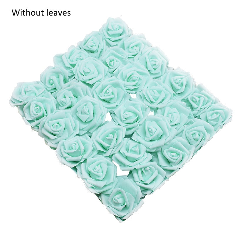 10/20/30 Heads 8CM Artificial PE Foam Rose Flowers
