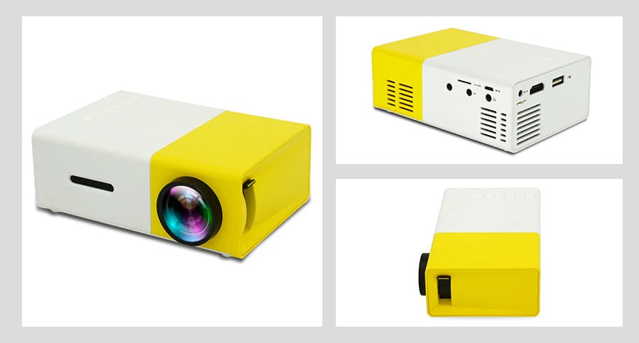 Mini Home Projector – Portable LED Video Projector with HDMI & USB, Compact Home Theater Experience