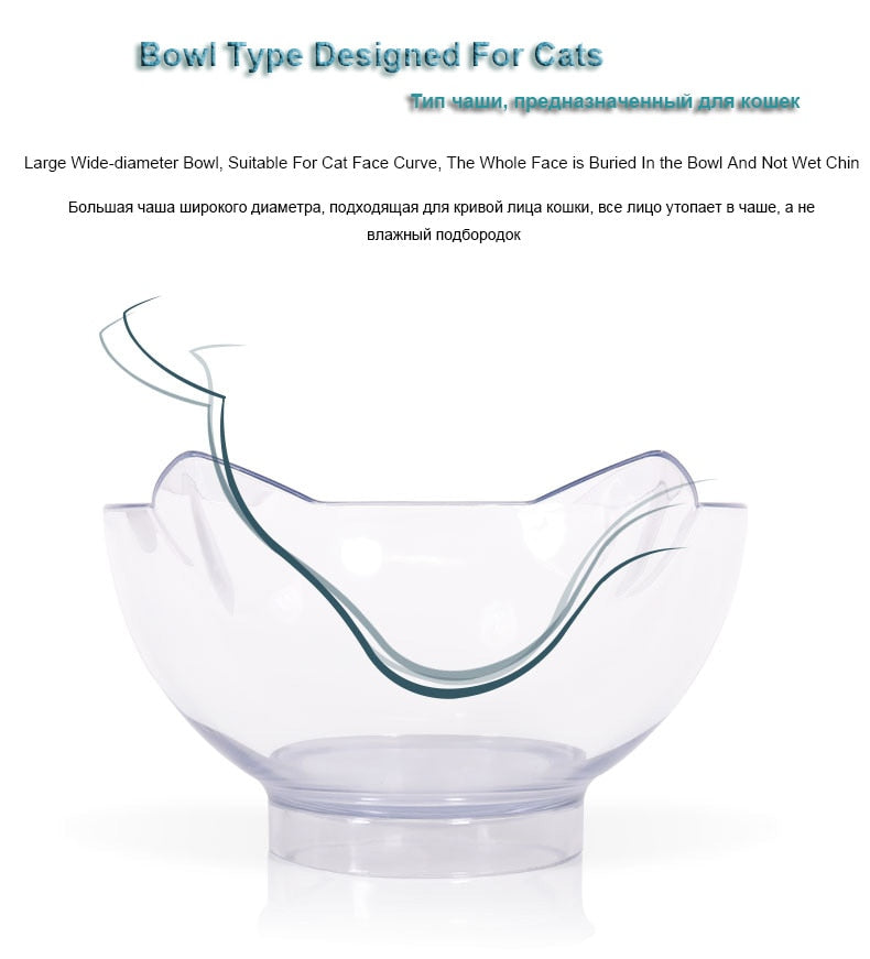 Cat Bowls With Raised Stand - foldingup