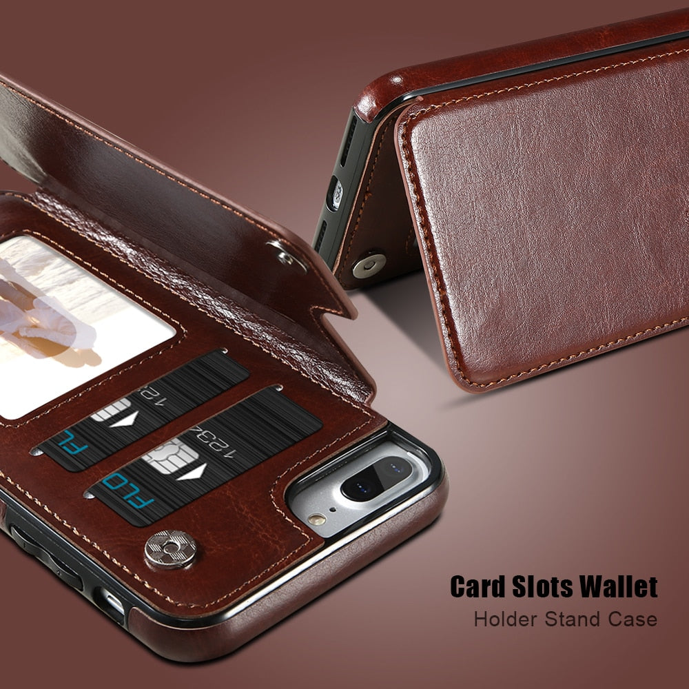 Leather Wallet Phone Case