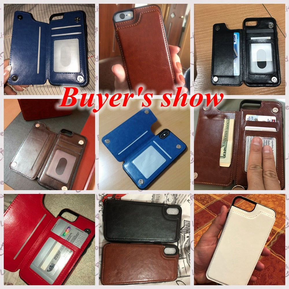 Leather Wallet Phone Case