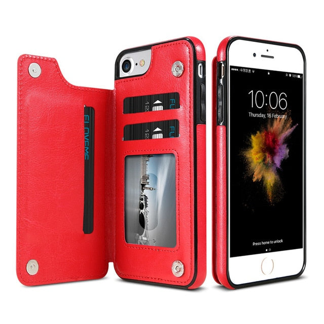 Leather Wallet Phone Case