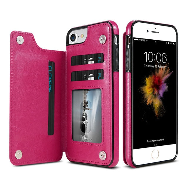 Leather Wallet Phone Case
