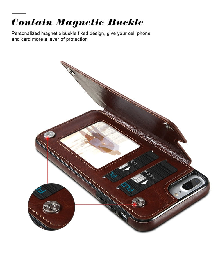 Leather Wallet Phone Case