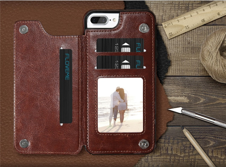 Leather Wallet Phone Case