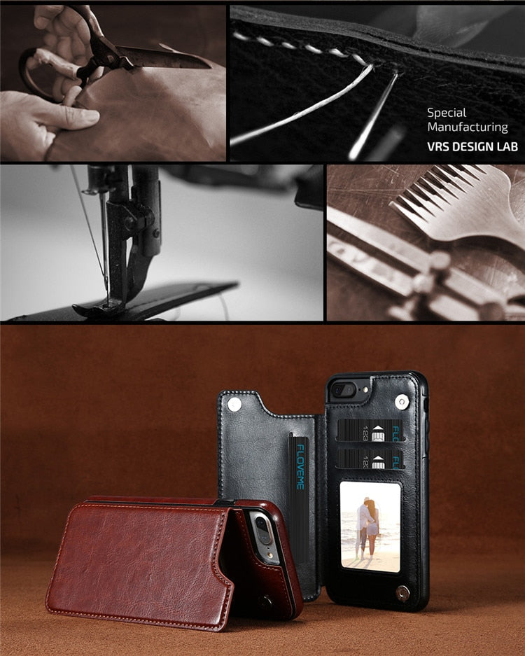 Leather Wallet Phone Case