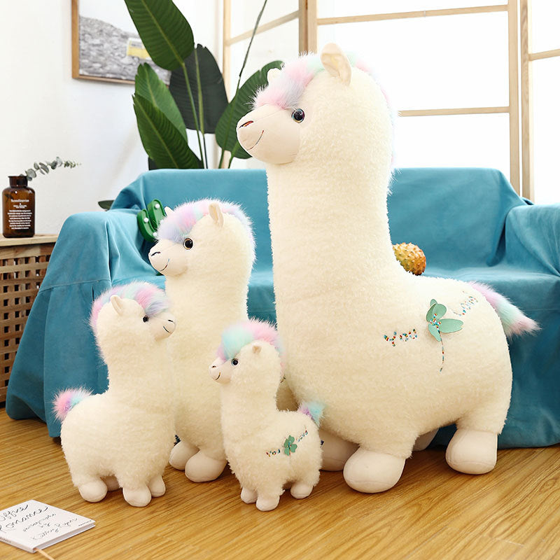 Alpaca Plush Doll Toy- Foldingup