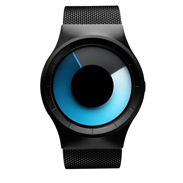 Sweeping display Wristwatches