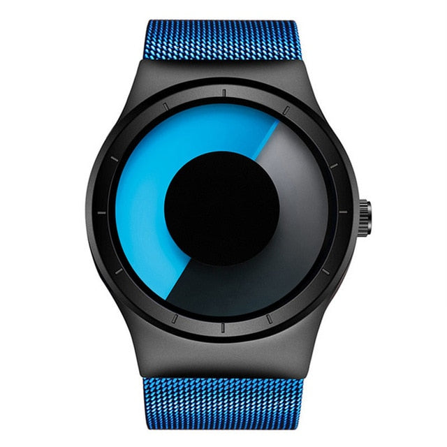 Sweeping display Wristwatches