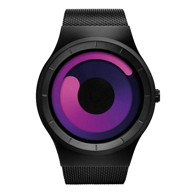 Sweeping display Wristwatches