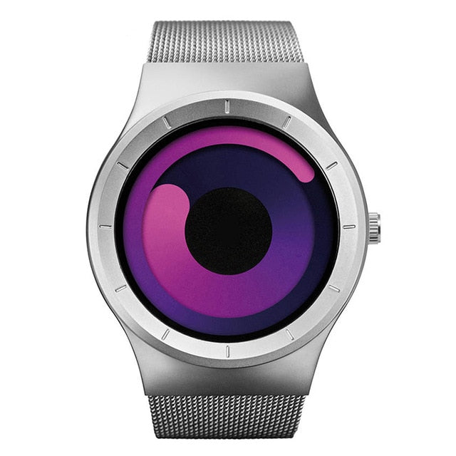 Sweeping display Wristwatches