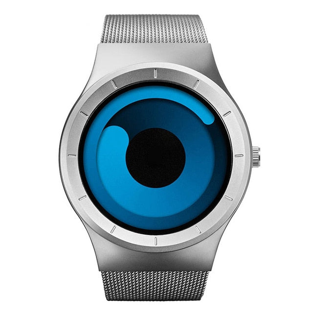 Sweeping display Wristwatches