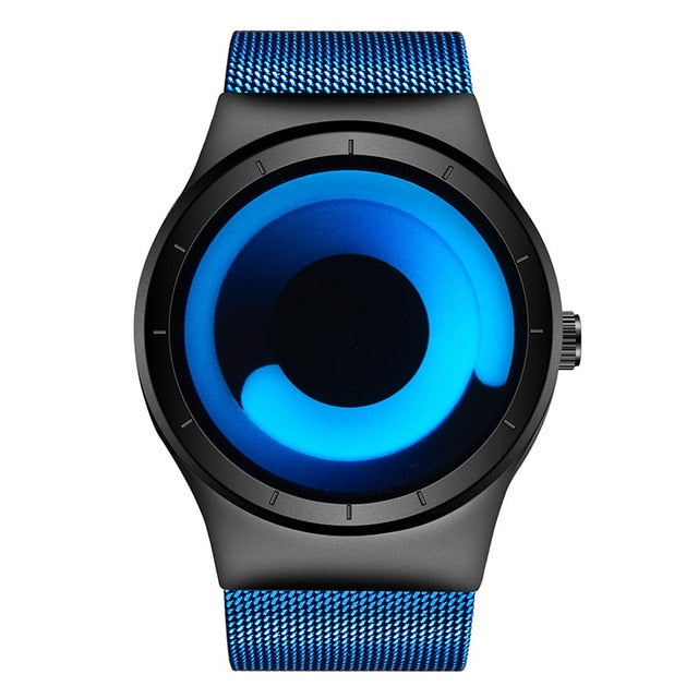 Sweeping display Wristwatches