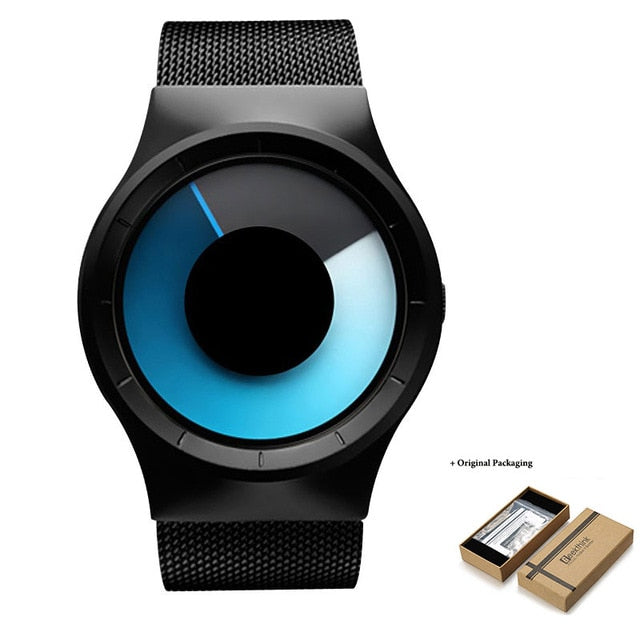Sweeping display Wristwatches