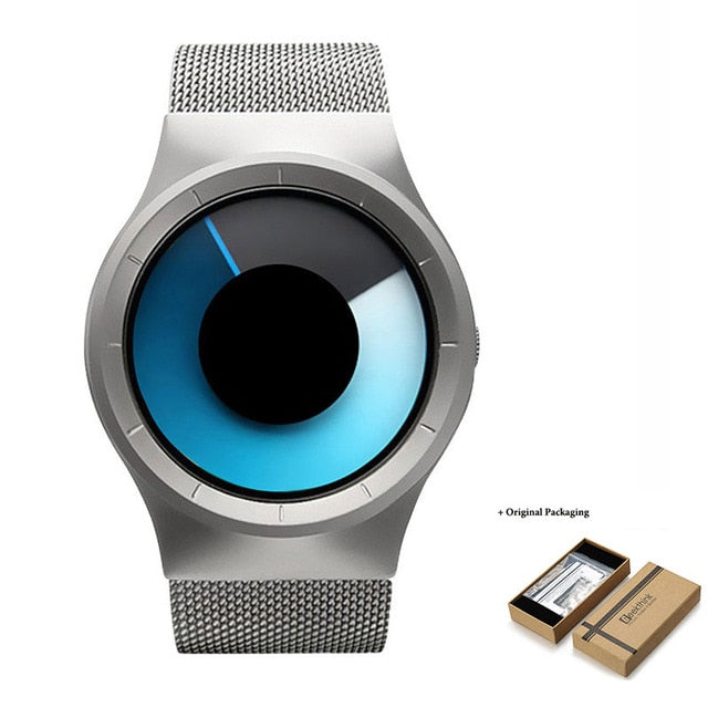 Sweeping display Wristwatches