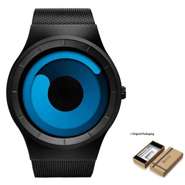 Sweeping display Wristwatches