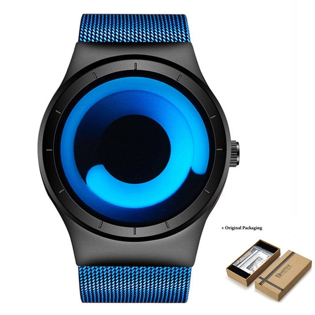 Sweeping display Wristwatches