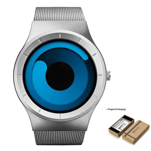 Sweeping display Wristwatches