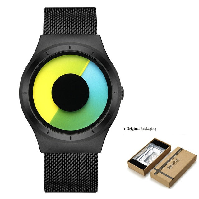 Sweeping display Wristwatches