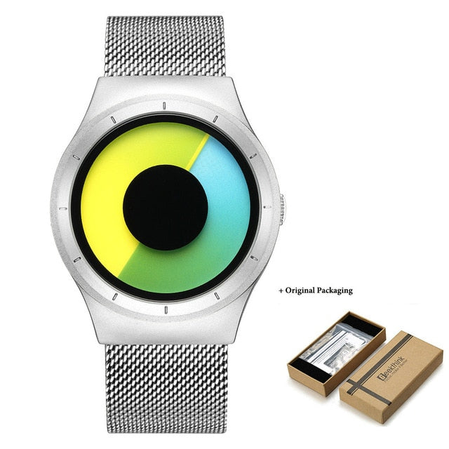 Sweeping display Wristwatches
