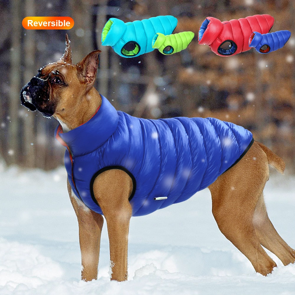 Warm Winter Dog Clothes Vest