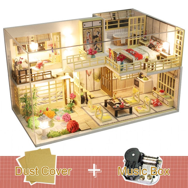 Mini DIY Dollhouse Wooden