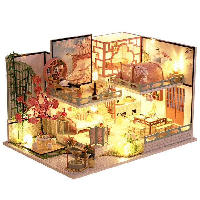Mini DIY Dollhouse Wooden