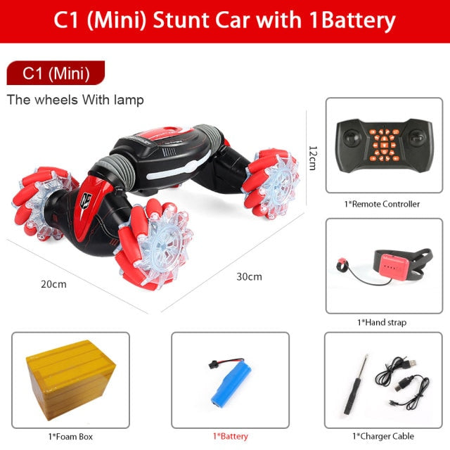 Gesture Sensing Stunt Remote Control Car
