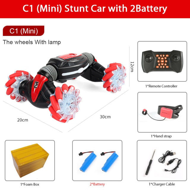 Gesture Sensing Stunt Remote Control Car