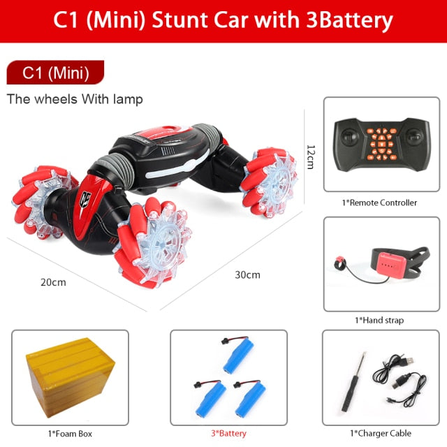 Gesture Sensing Stunt Remote Control Car