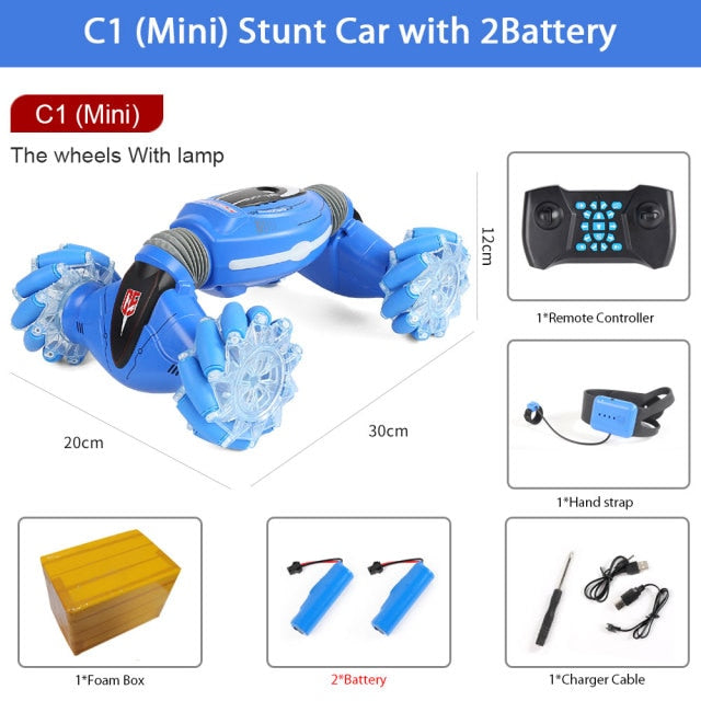 Gesture Sensing Stunt Remote Control Car