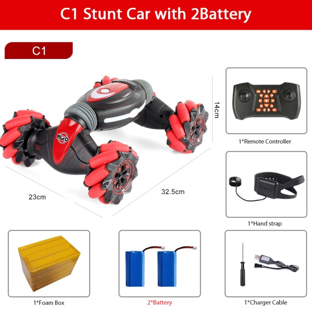 Gesture Sensing Stunt Remote Control Car