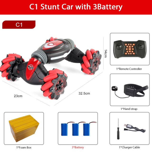 Gesture Sensing Stunt Remote Control Car
