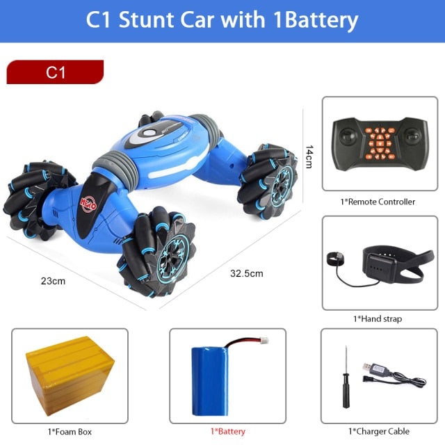 Gesture Sensing Stunt Remote Control Car