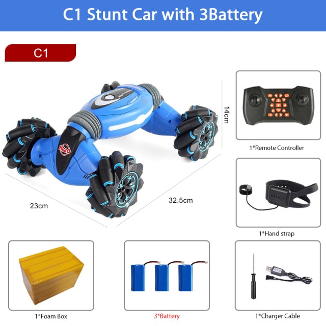 Gesture Sensing Stunt Remote Control Car