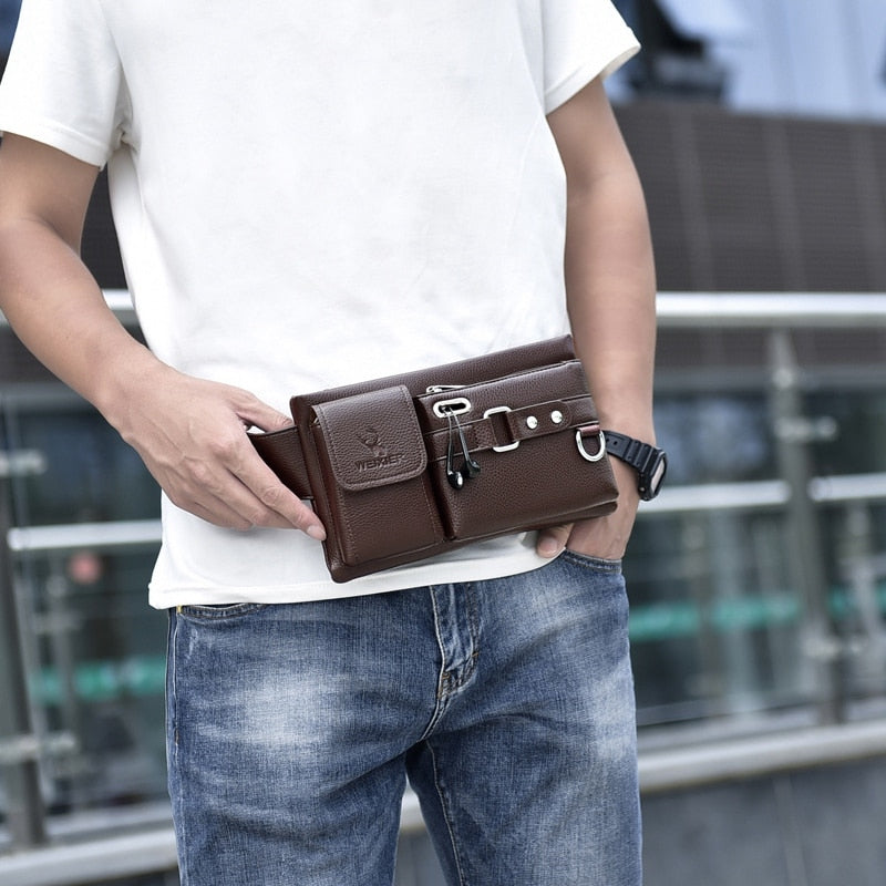 Shoulder Multi-Function Large-Capacity Waist Bag - Foldingup