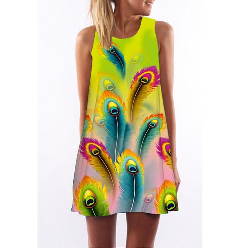 Women Summer Dress - foldingup