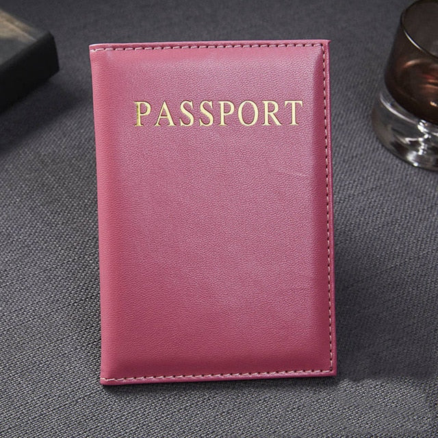 Men Women Passport wallet Case - foldingup
