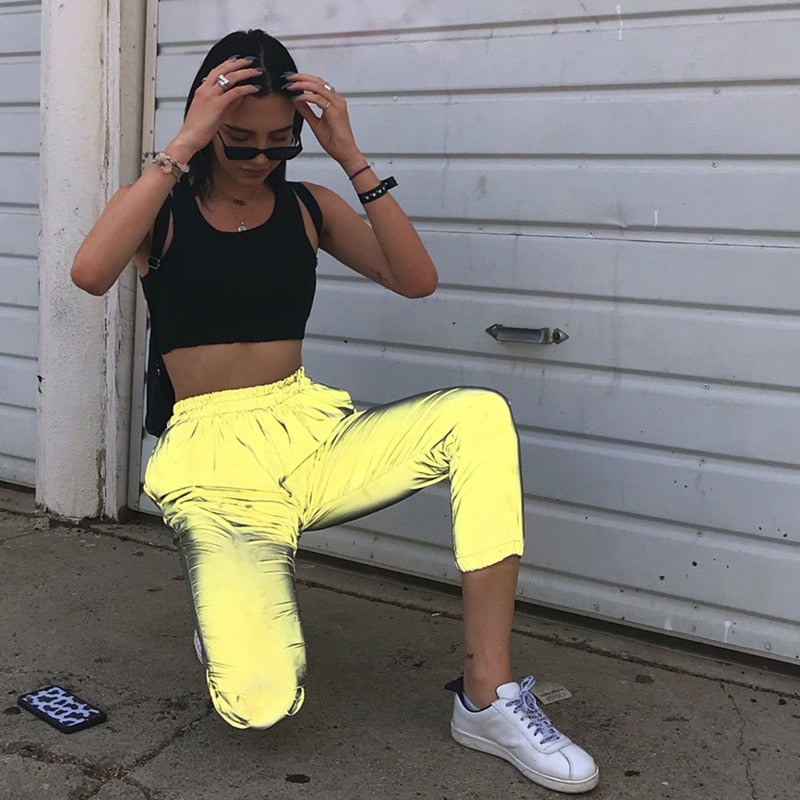 Women Reflective Pants - foldingup