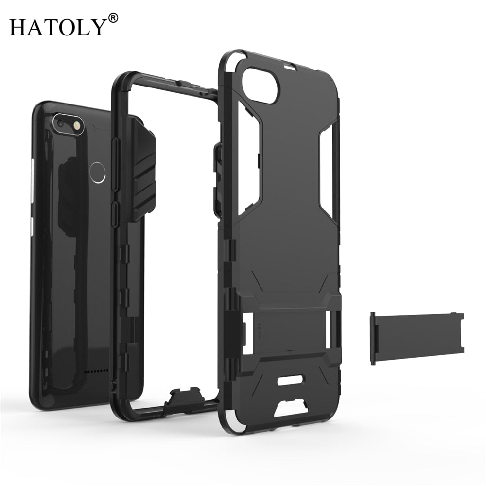 Rubber Armor Phone Cover for Xiaomi Redmi - foldingup