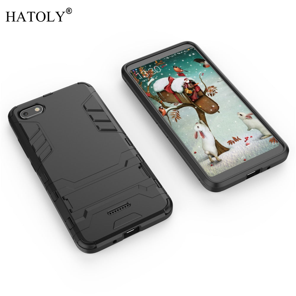 Rubber Armor Phone Cover for Xiaomi Redmi - foldingup