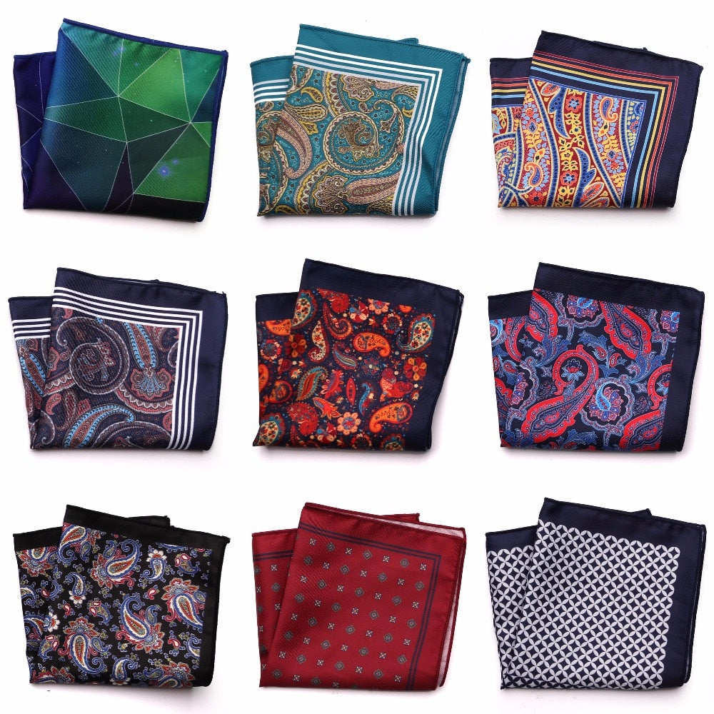 Designer Pocket Square - foldingup
