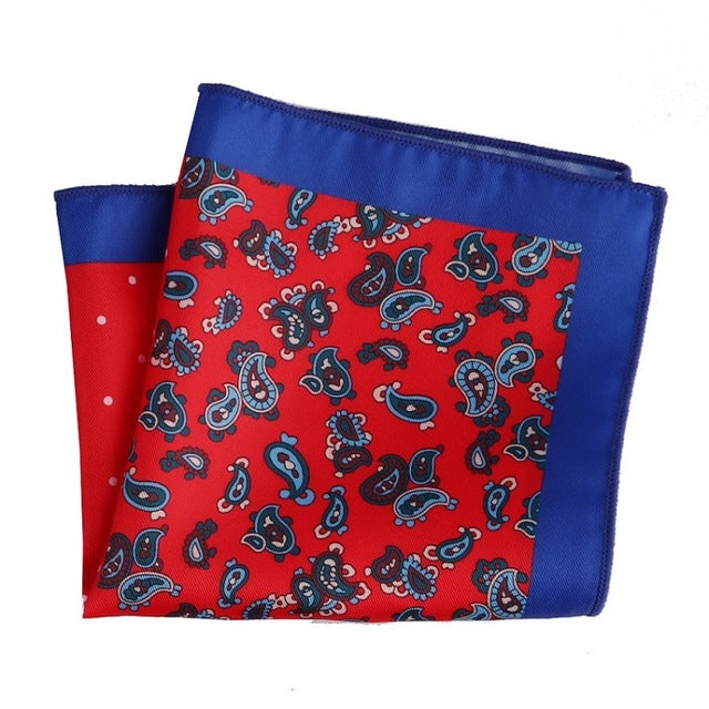 Designer Pocket Square - foldingup