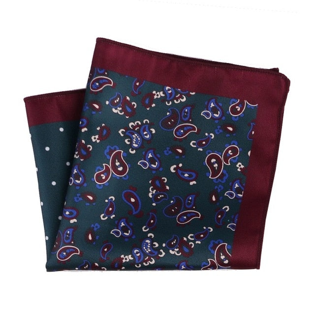 Designer Pocket Square - foldingup